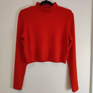 Mock Neck LS